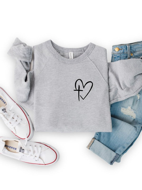 Heart/Cross Sweatshirt