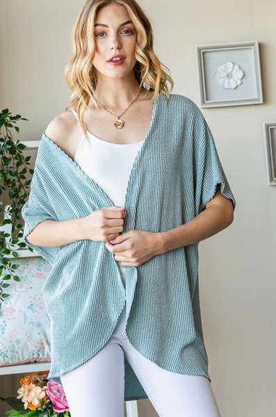 Dolman Sage Cardigan