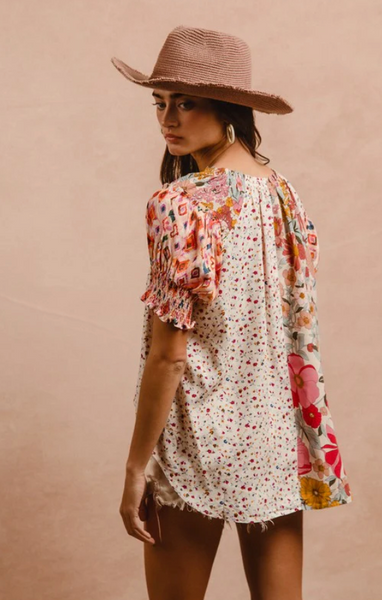 Rose Remix Top