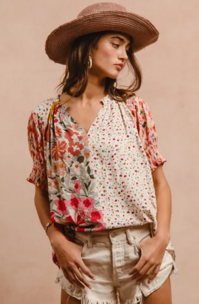 Rose Remix Top