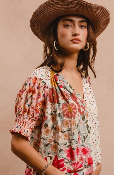 Rose Remix Top
